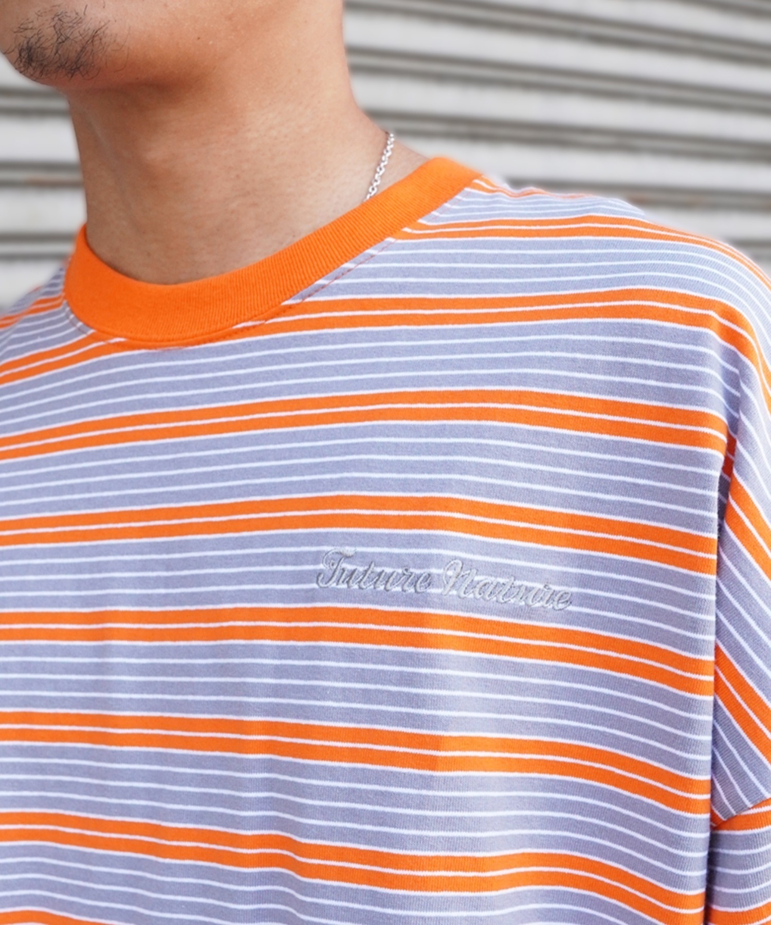 ELEMENT エレメント メンズ 半袖 Tシャツ ボーダー オーバー