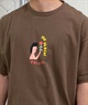 VOLCOM ボルコム ARTHUR LONGO 1 T-SHIRT メンズ 半袖Tシャツ バックプリント DESI A4312412(DKE-M)