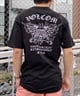 VOLCOM ボルコム メンズ 半袖 Tシャツ バックプリント ヘビーウェイト タイガー 虎 モチーフ AF312400(WHT-M)