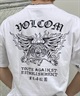 VOLCOM ボルコム メンズ 半袖 Tシャツ バックプリント ヘビーウェイト タイガー 虎 モチーフ AF312400(WHT-M)