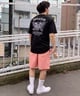 VOLCOM ボルコム メンズ 半袖 Tシャツ バックプリント ヘビーウェイト タイガー 虎 モチーフ AF312400(WHT-M)