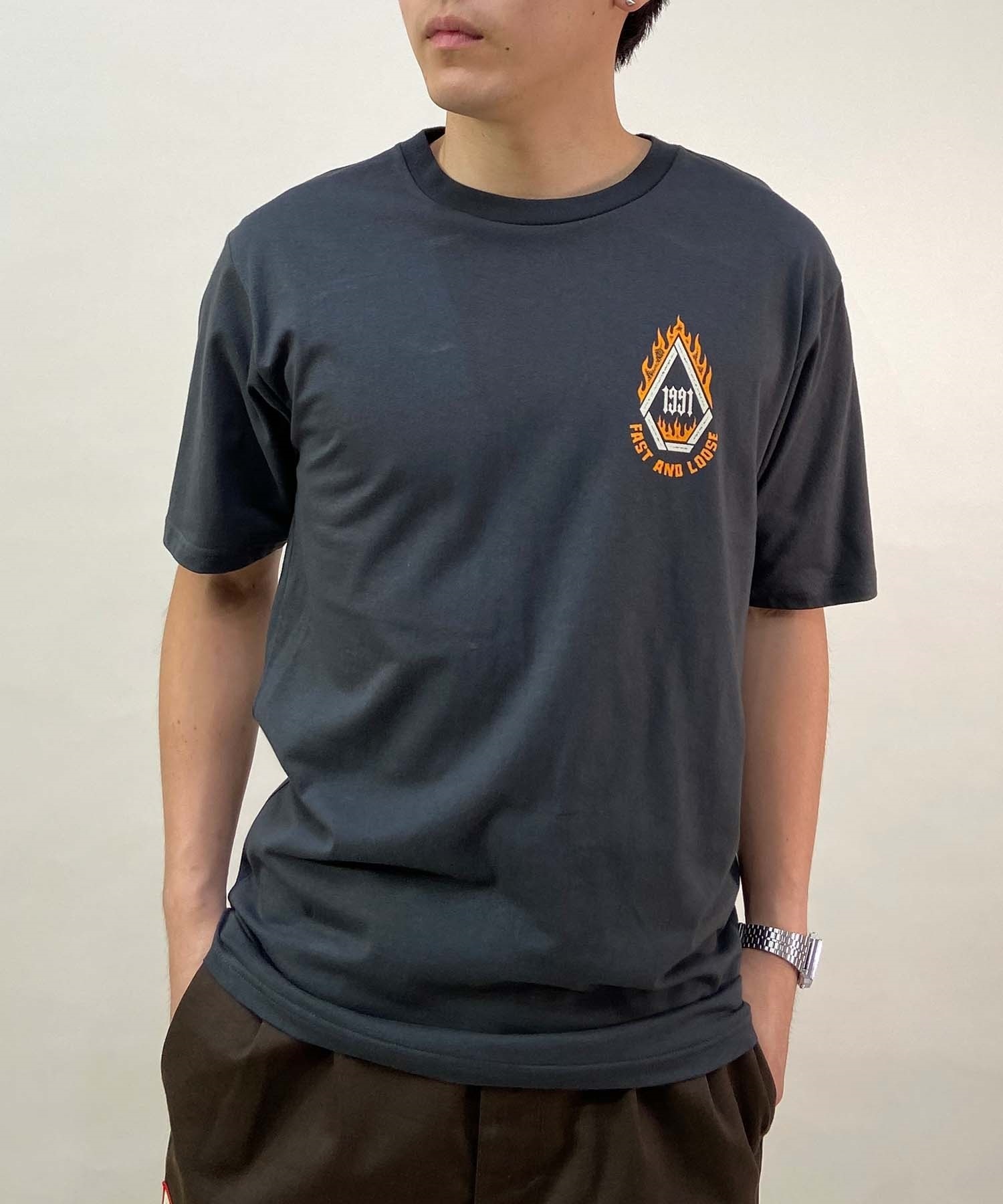 VOLCOM ボルコム SKATE VITALS FAST N LOOSE SHORT SLEEVE TEE
