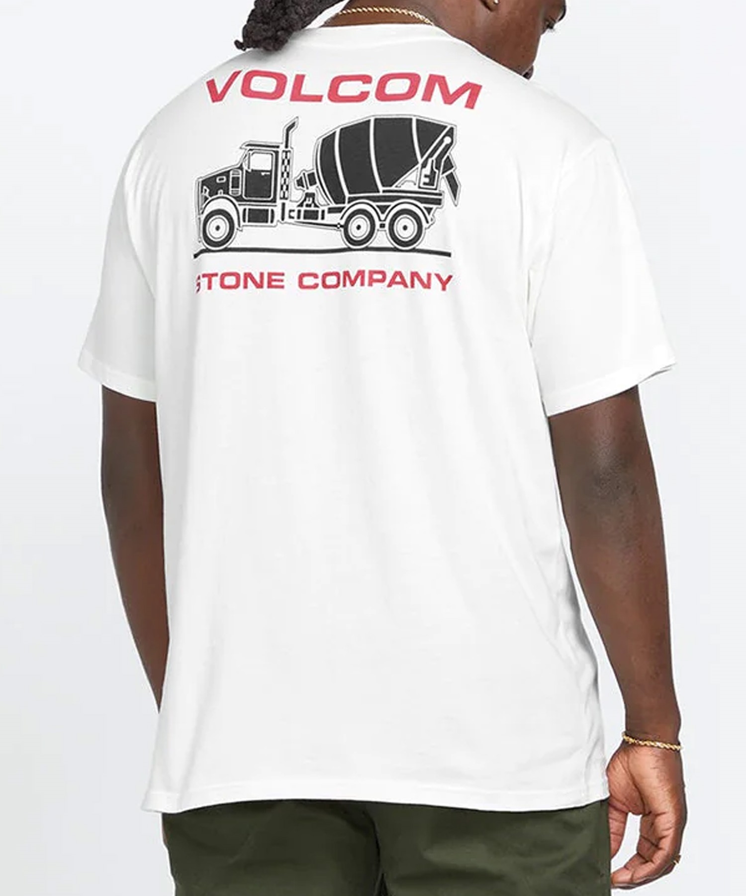 VOLCOM ボルコム メンズ Tシャツ 半袖 ポケT ポケットTシャツ バックプリント ヘビーウェイト クルーネック AF312403(STH-M)