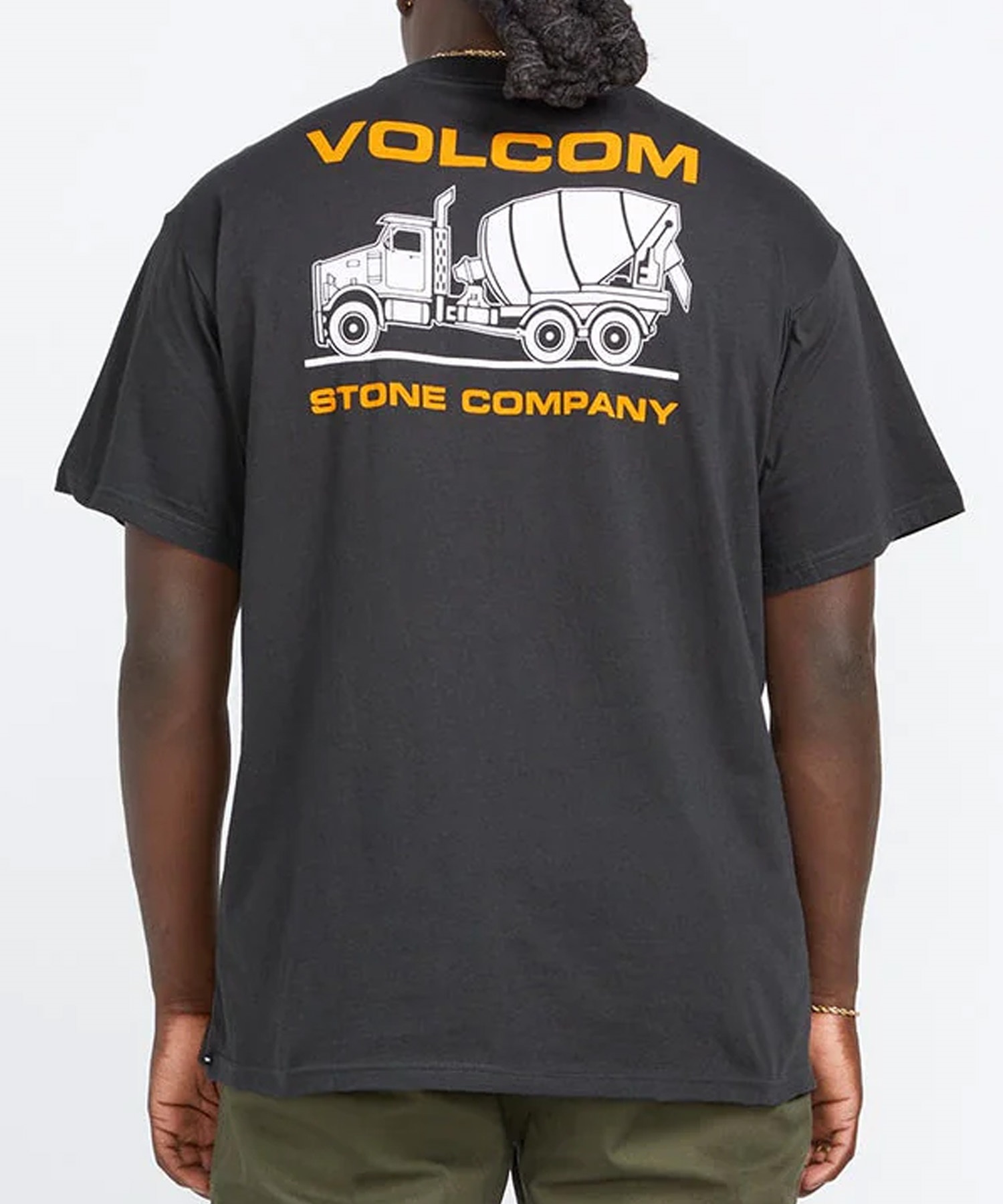 VOLCOM ボルコム メンズ Tシャツ 半袖 ポケT ポケットTシャツ バックプリント ヘビーウェイト クルーネック AF312403(STH-M)