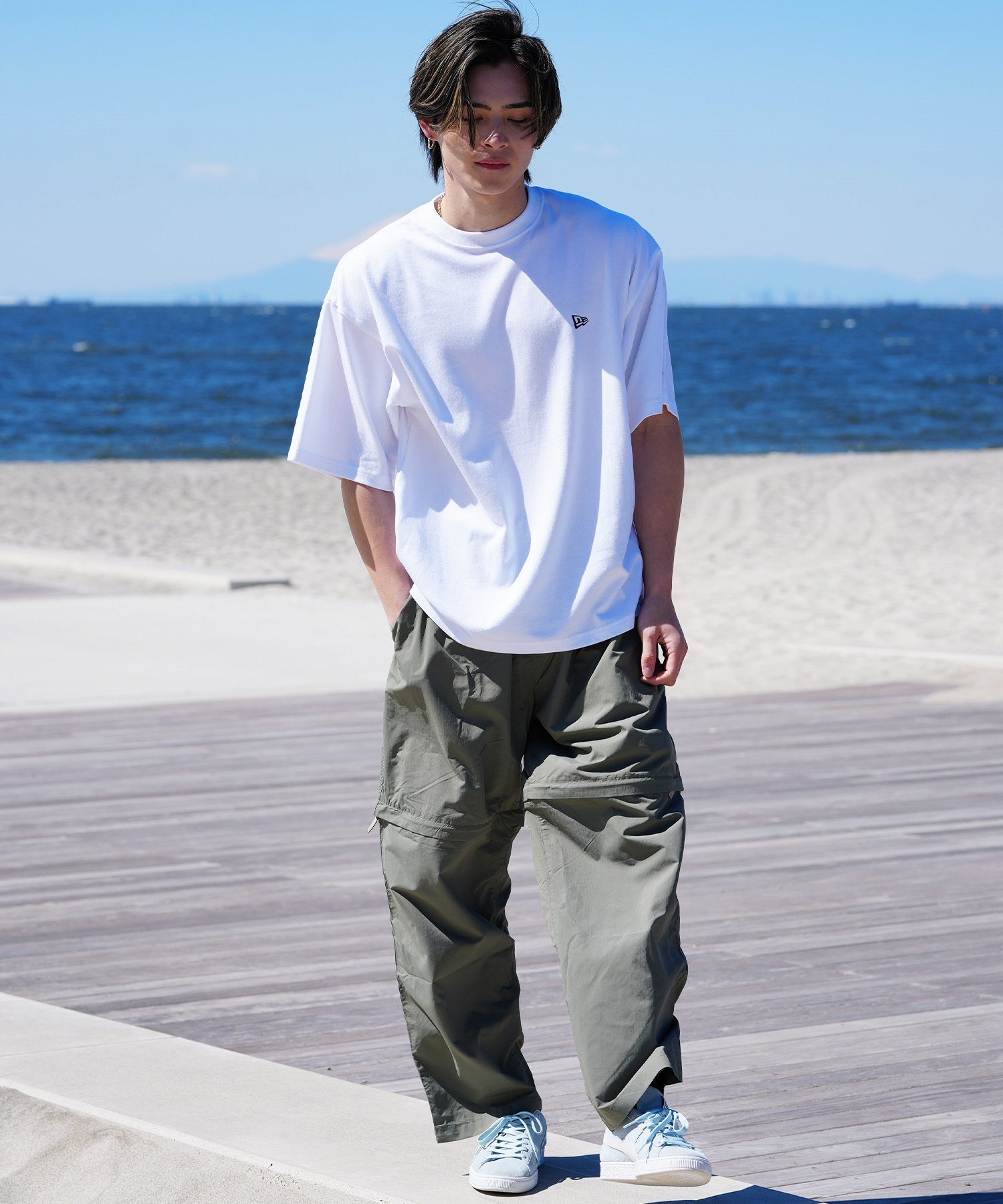 ムラサキスポーツ限定】 NEW ERA ニューエラ メンズ 半袖 T