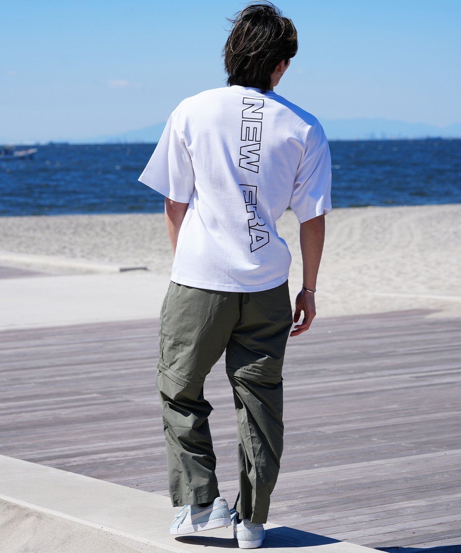 ムラサキスポーツ限定】 NEW ERA ニューエラ メンズ 半袖 T