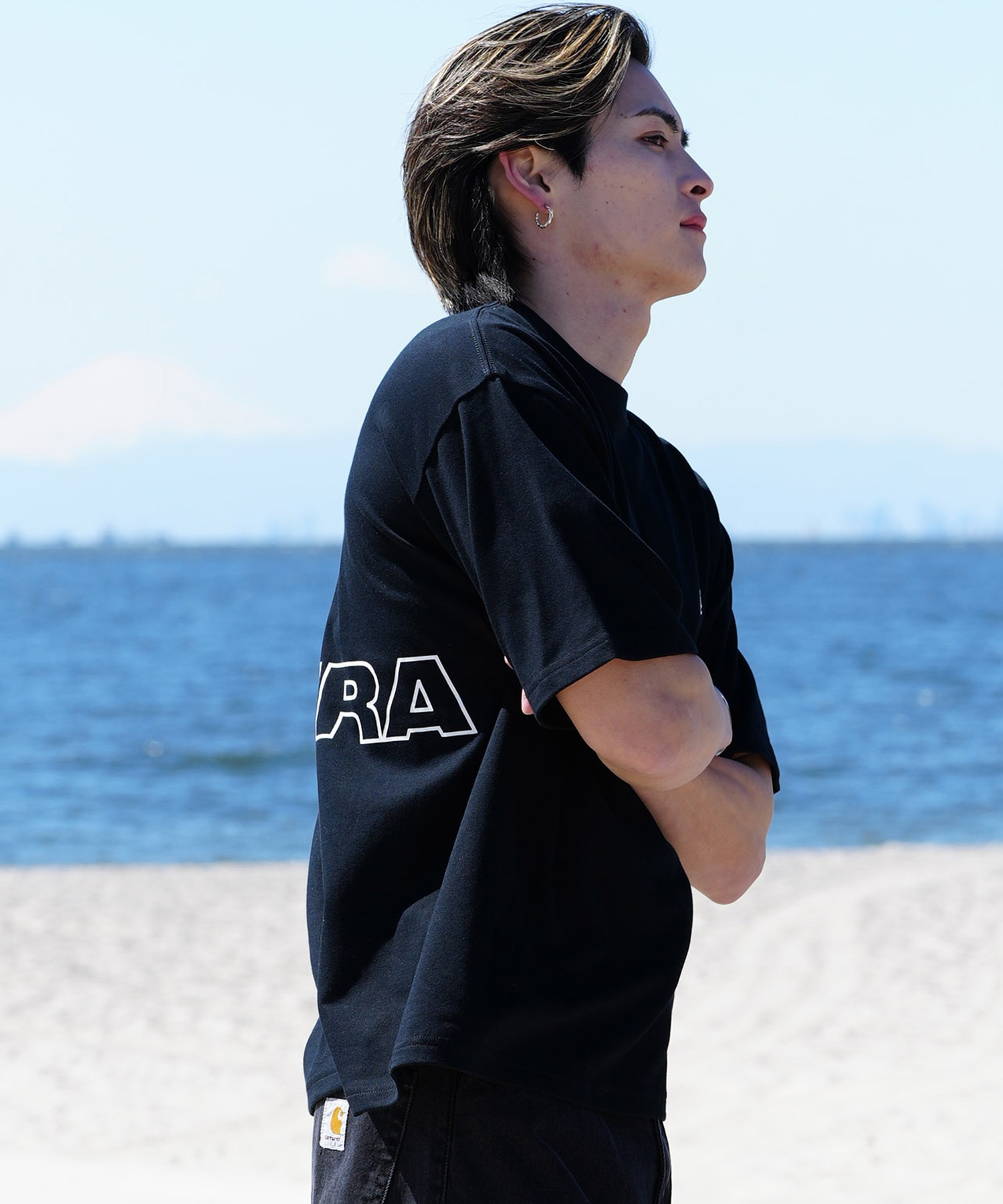 新品未使用　NEW ERA 水着　ムラサキスポーツ限定　ブラック　Lサイズ セール】【ムラサキスポーツ限定】NEW ERA/ニューエラ 半袖T