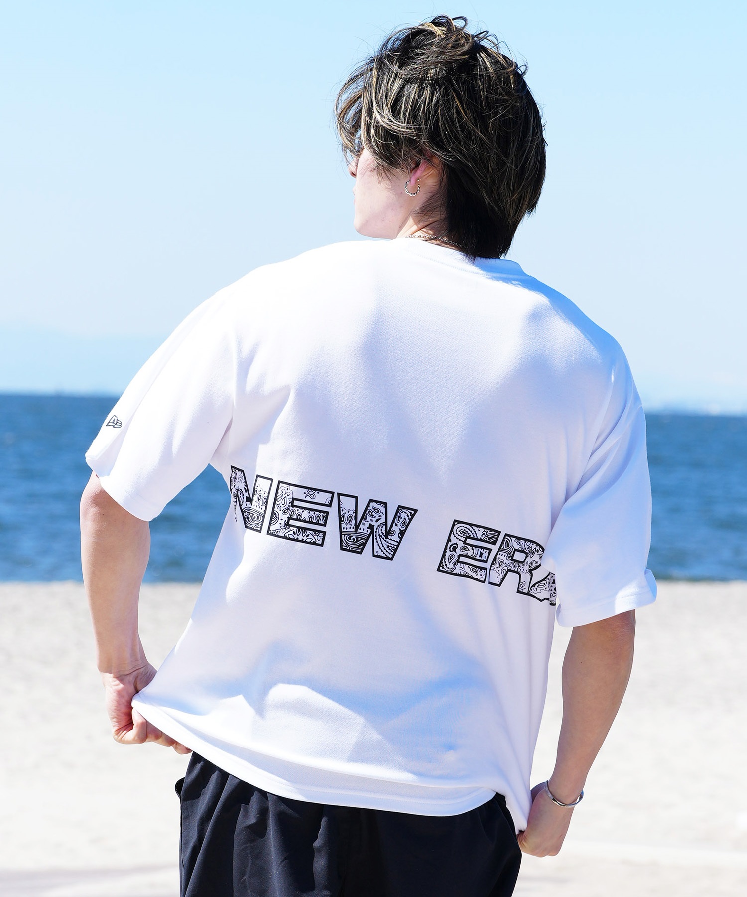 ムラサキスポーツ限定】 NEW ERA ニューエラ メンズ 半袖 T