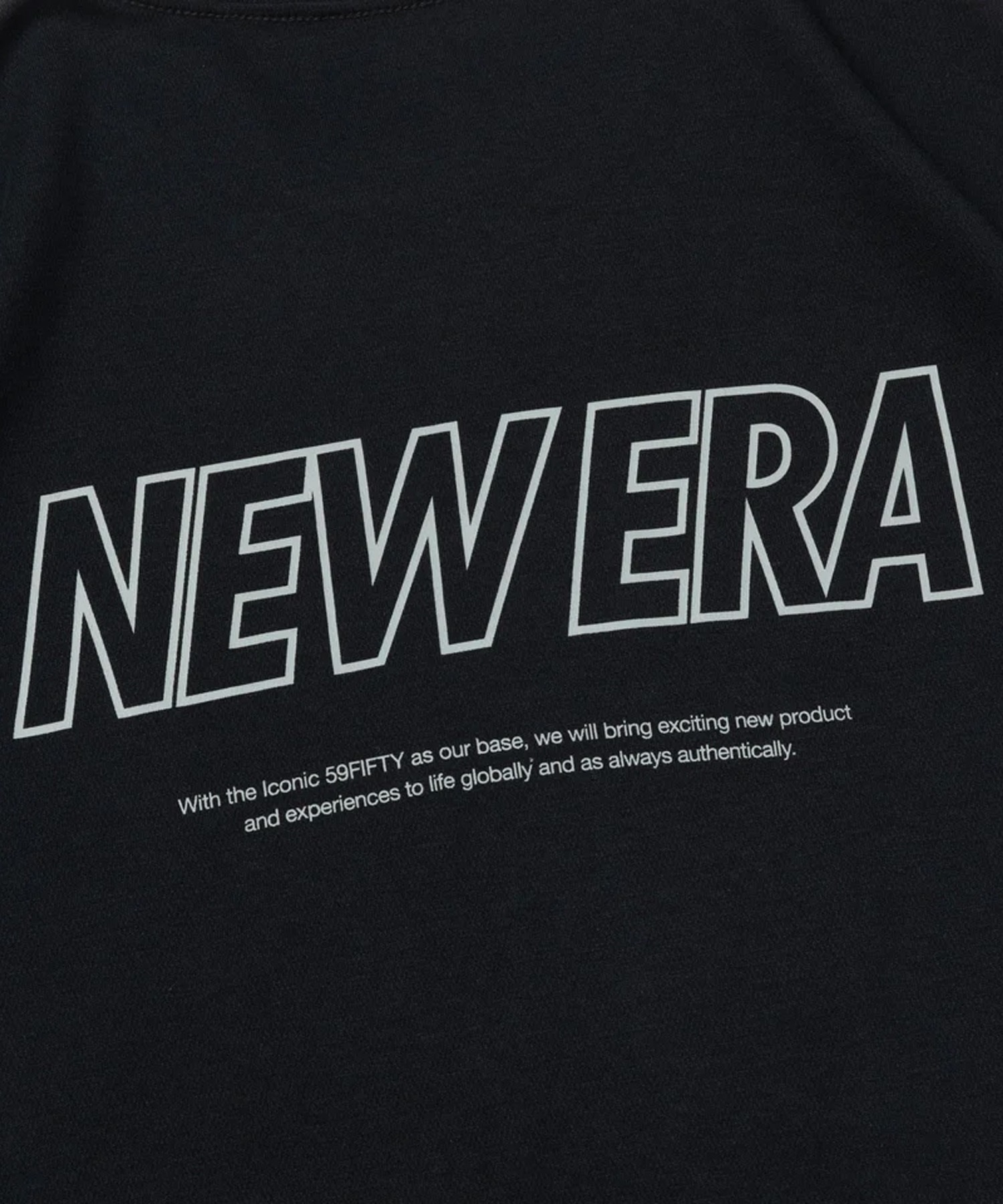 【マトメガイ対象】NEW ERA ニューエラ メンズ Tシャツ 半袖 オーバーサイズ バックプリント 吸汗速乾 シンプル 14121973(BLK-M)