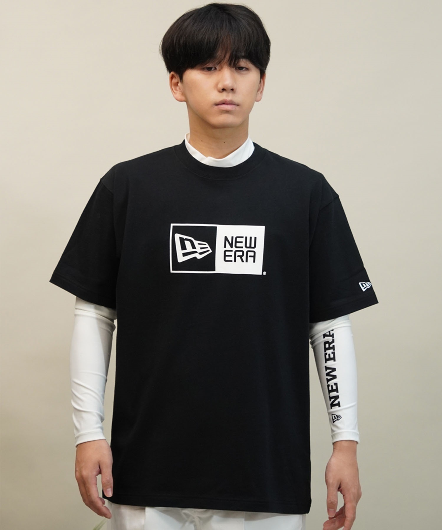 NEW ERA ニューエラ SS CT TEE BOX LOGO メンズ Tシャツ 半袖