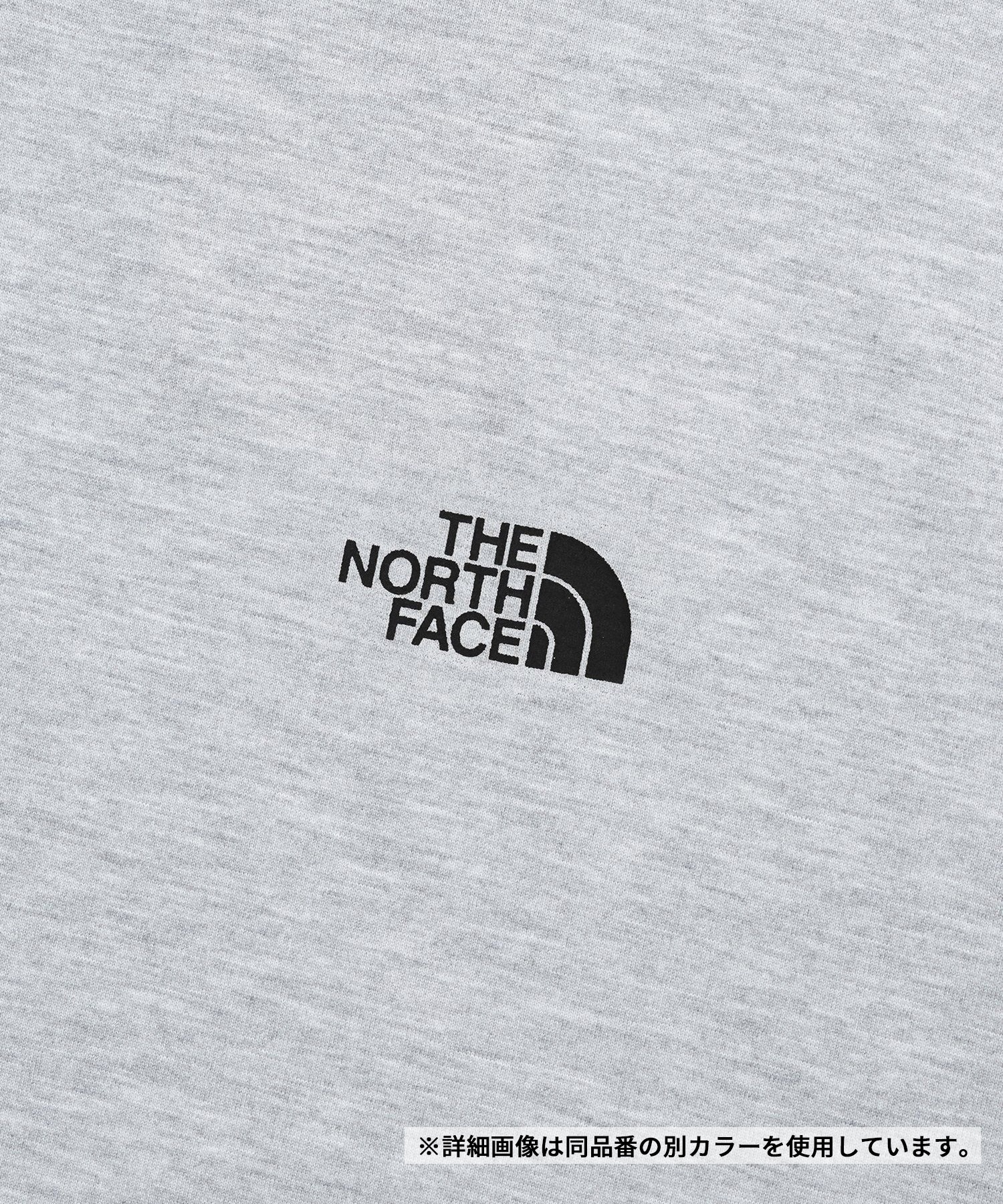 THE NORTH FACE ザ・ノース・フェイス メンズ Tシャツ 半袖 スクエアロゴ バックプリント 速乾 カモフラ柄 迷彩柄 NT32437 W(W-S)