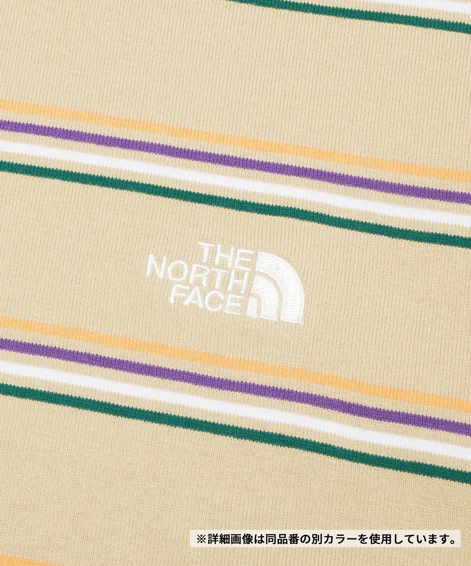 THE NORTH FACE ザ・ノース・フェイス メンズ Tシャツ 半袖 ショートスリーブマルチボーダーティー UVカット NT32455 KW(KW-M)