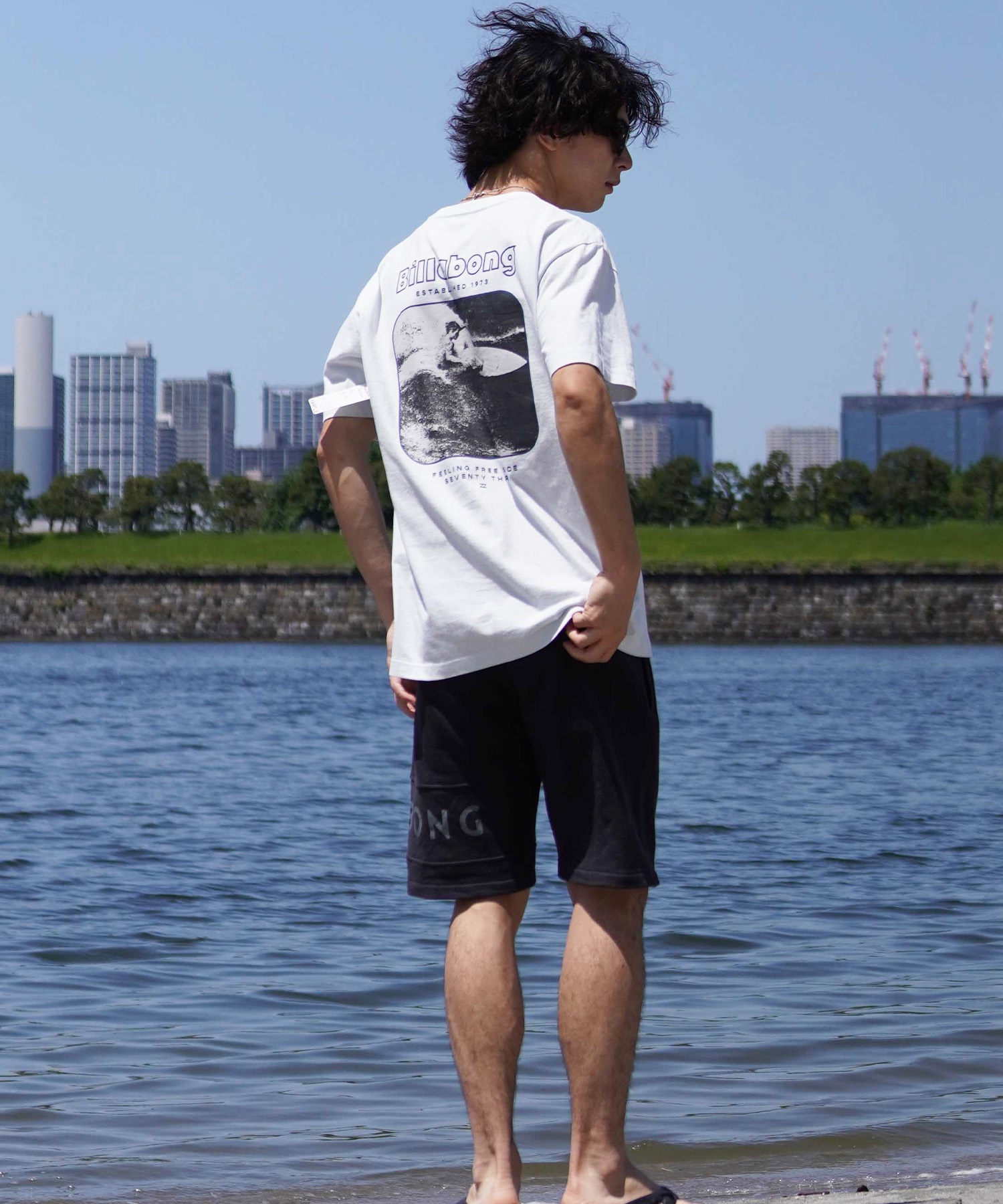 BILLABONG ビラボン Tシャツ メンズ サーフブランド 半袖 バックプリント サーフTシャツ 大きいサイズ サーフ系 ブランド 厚手 綿 白  黒 アウトレット 在庫処分