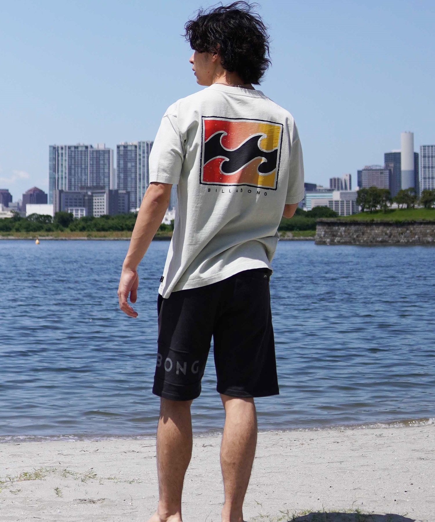 BILLABONG ビラボン 半袖 Tシャツ メンズ バックプリント