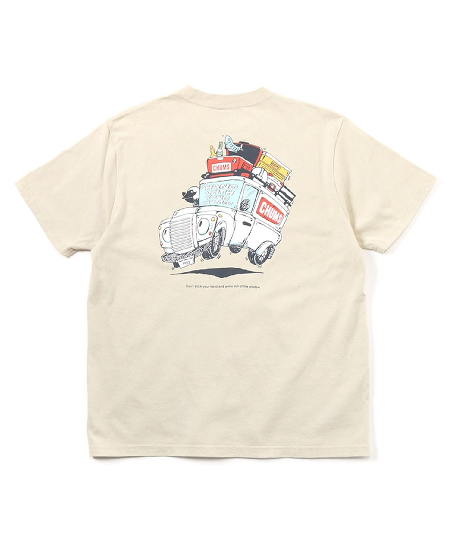 CHUMS チャムス Go Outdoor Pocket T-Shirt ゴーアウトドア ポケット メンズ 半袖 Tシャツ CH01-2348 7