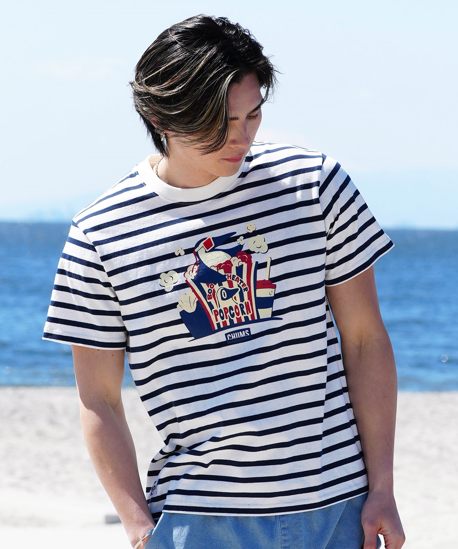 AHCAHCUM あちゃちゅむ お花の体Tシャツ[01-203-1501/multi]