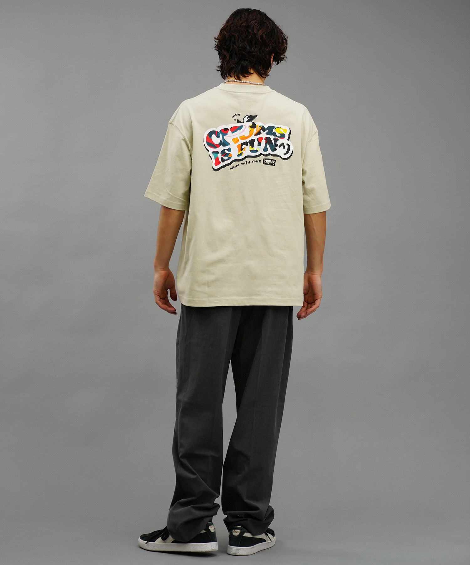 CHUMS チャムス メンズ Tシャツ 半袖 ロゴ ブービーバード