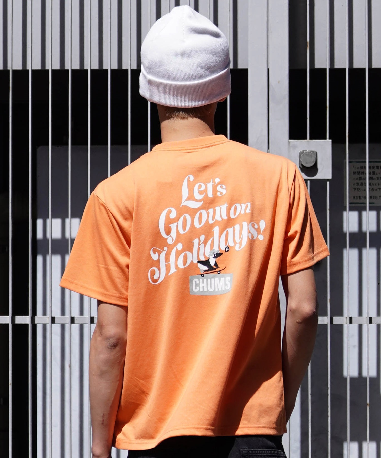 CHUMS/チャムス Let's Go out on Holidays! Work Out Dry T
