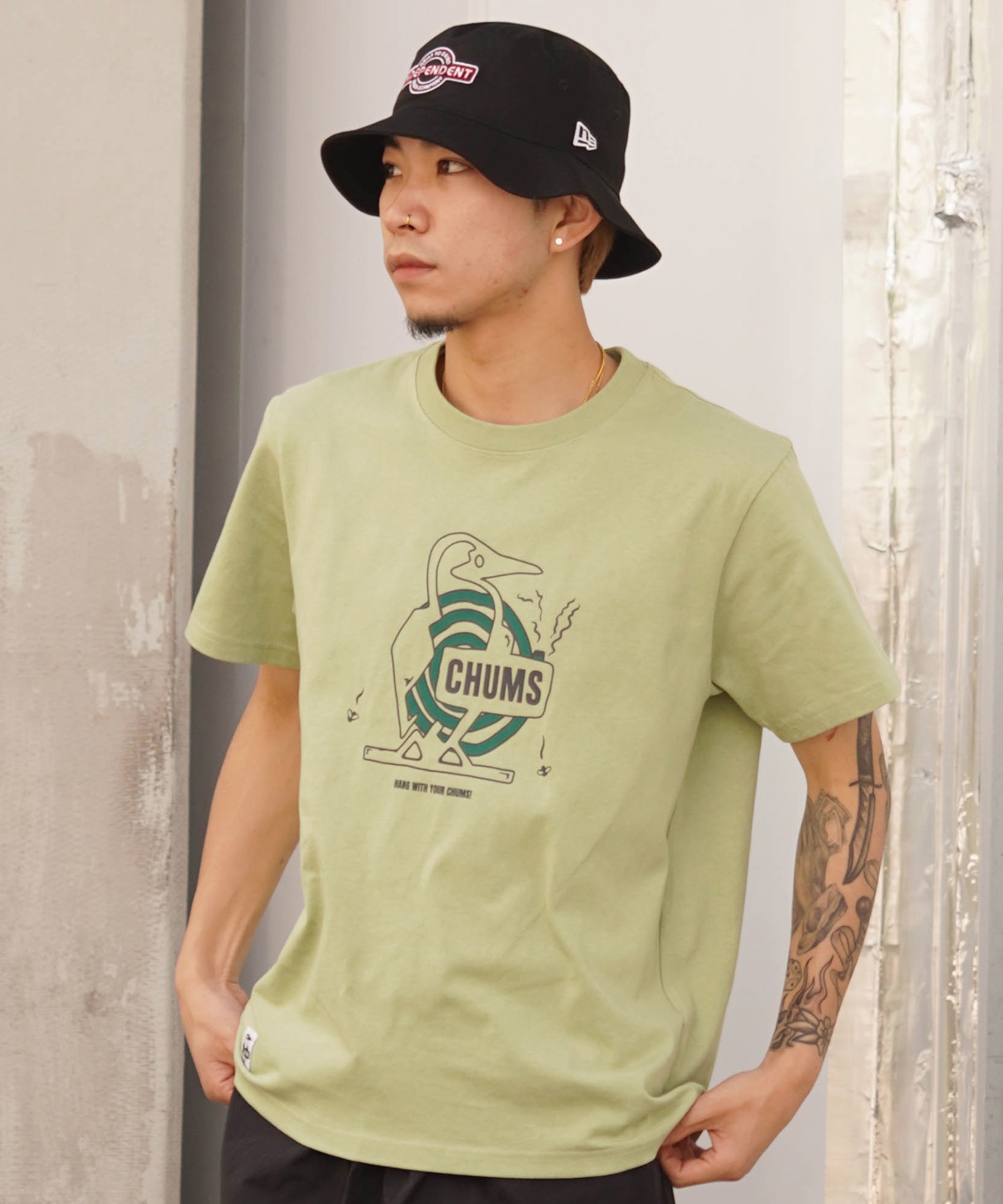 CHUMS/チャムス Anti-Bug Booby Mosquito Coil Holder T アンチバグ Ｔシャツ クルーネック CH01-2379(M076-M)