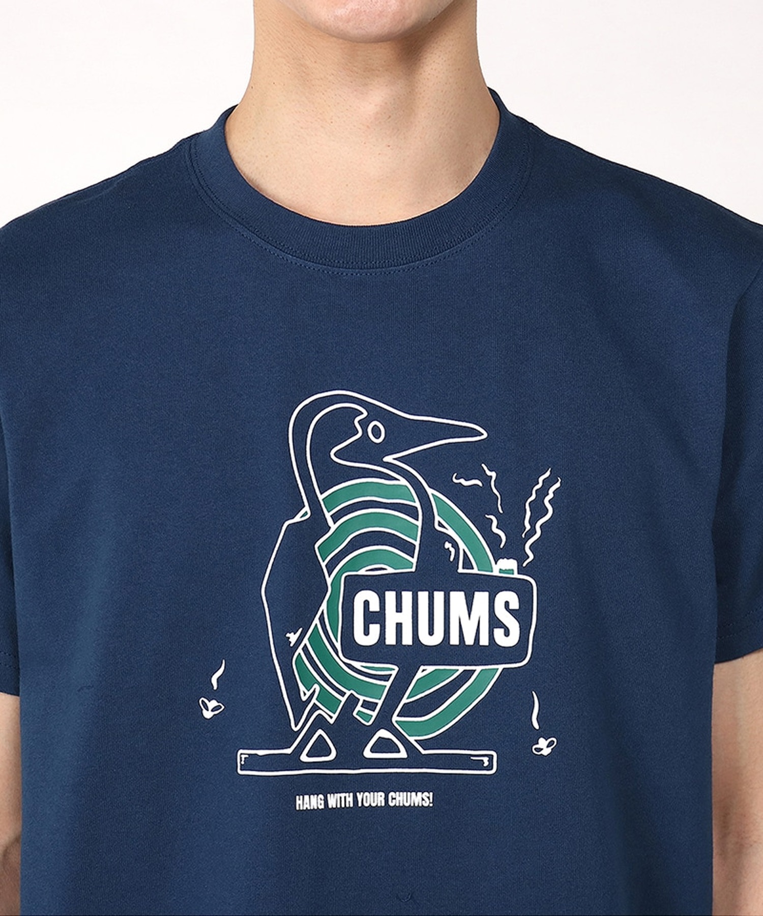 CHUMS/チャムス Anti-Bug Booby Mosquito Coil Holder T アンチバグ Ｔシャツ クルーネック CH01-2379(M076-M)