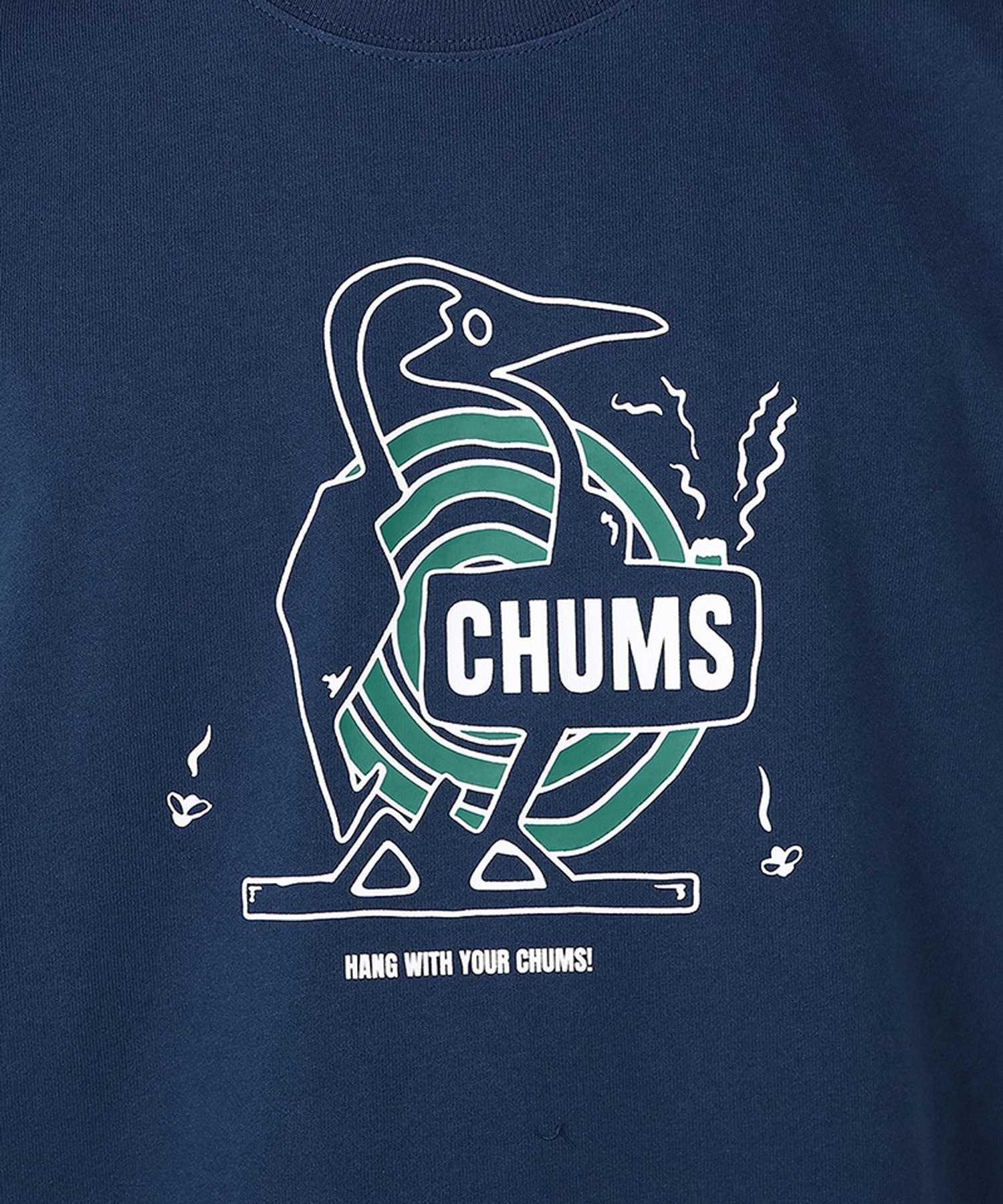 CHUMS/チャムス Anti-Bug Booby Mosquito Coil Holder T アンチバグ Ｔシャツ クルーネック CH01-2379(M076-M)