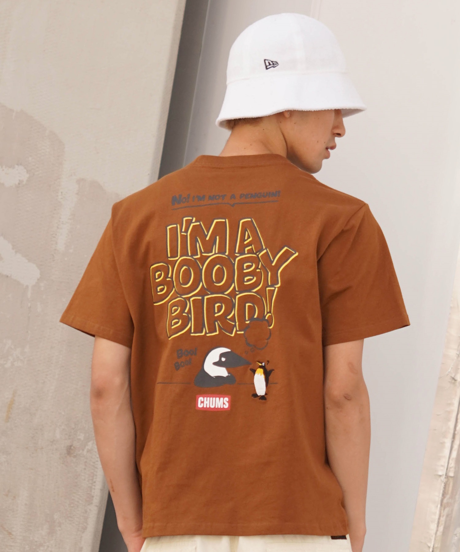 CHUMS/チャムス Anti-Bug I'm A Booby Bird! T-Shirt アンチバグ　アイム　ア　ブービーバード　Ｔシャツ クルーネック CH01-2383(M076-M)