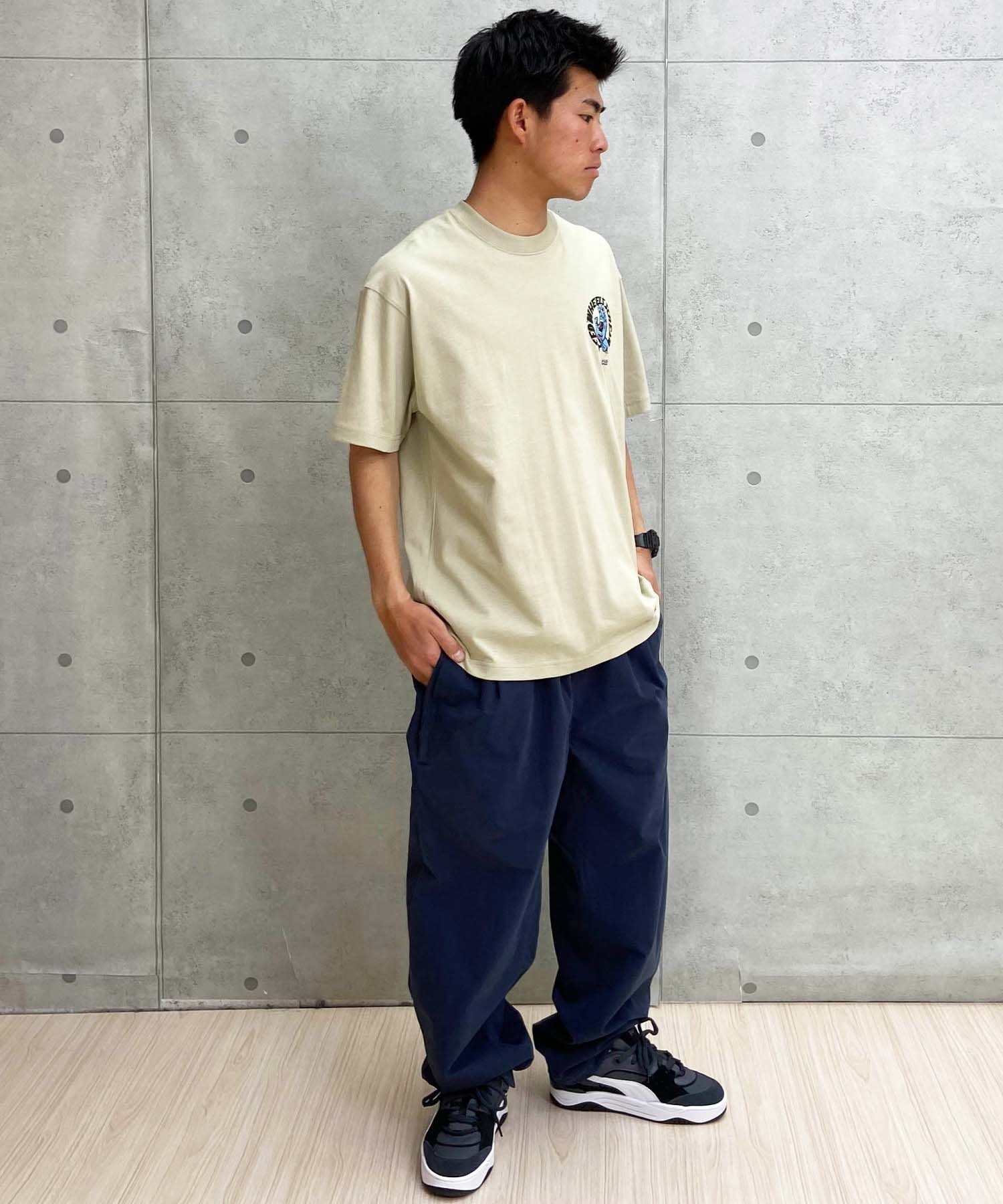 【ムラサキスポーツ限定】 SANTACRUZ サンタクルーズ メンズ 半袖 Tシャツ バックプリント 502241407(NAVY-M)