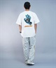 【ムラサキスポーツ限定】 SANTACRUZ サンタクルーズ メンズ 半袖 Tシャツ バックプリント ボックスシルエット 502241408(WHITE-M)