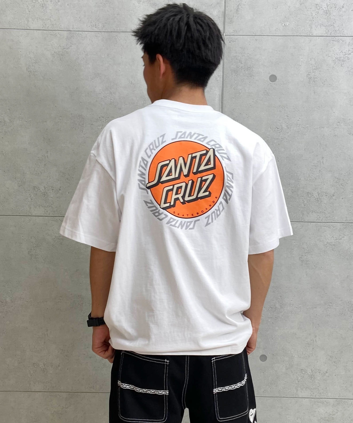 半袖Tシャツ ムラサキスポーツ限定】 SANTACRUZ サンタクルーズ メンズ 半袖 T