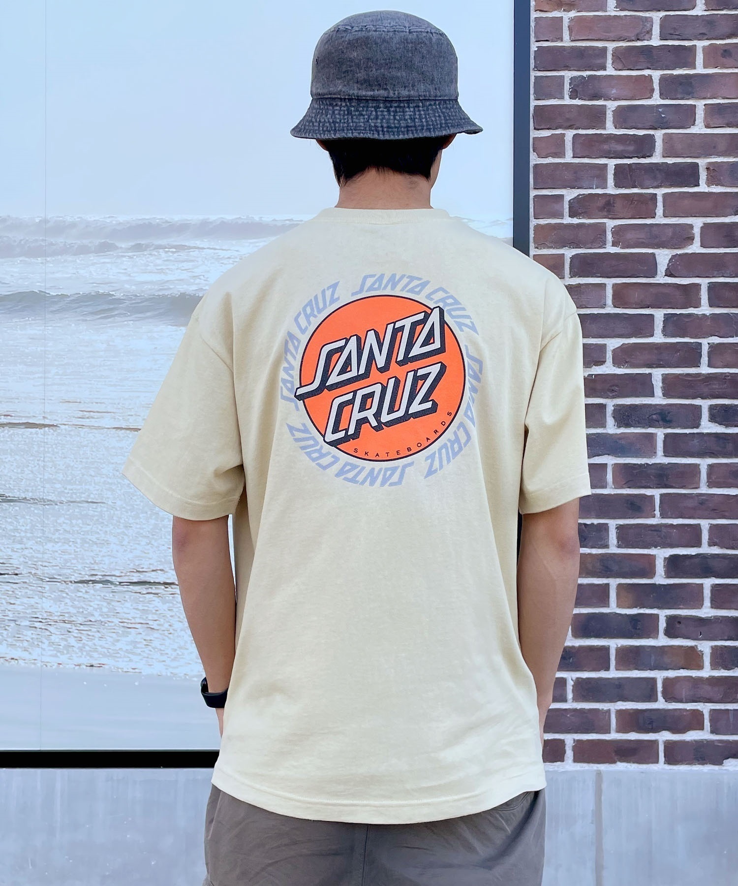 ムラサキスポーツ限定】 SANTACRUZ サンタクルーズ メンズ 半袖 T