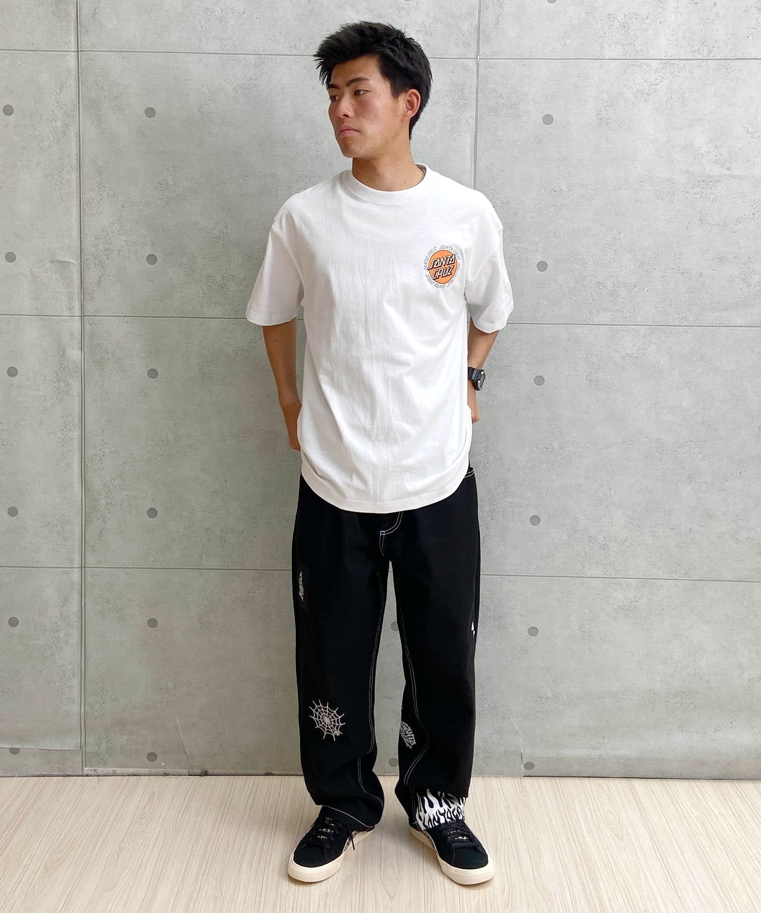 ムラサキスポーツ限定】 SANTACRUZ サンタクルーズ メンズ 半袖 T