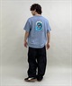 【ムラサキスポーツ限定】 SANTACRUZ サンタクルーズ メンズ 半袖 Tシャツ バックプリント 502241412(ASHBL-M)