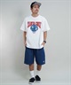 【ムラサキスポーツ限定】 SANTACRUZ サンタクルーズ Tシャツ クルーネック メンズ 半袖 Tシャツ 502241413(WHITE-M)