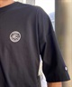 【クーポン対象】ELEMENT エレメント ROUND SS メンズ 半袖 Tシャツ バックプリント ビックシルエット 吸水速乾 BE02A-202(WHT-M)