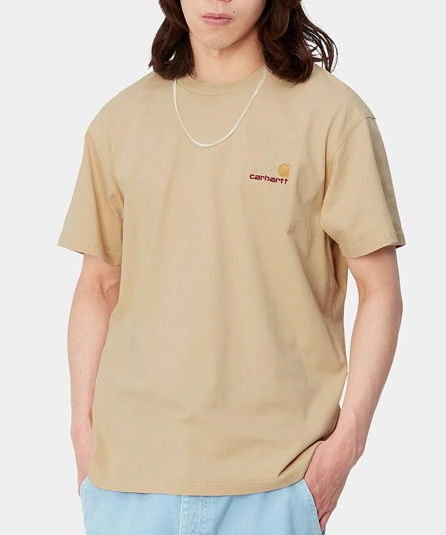 ウェア carhartt wip STRIKER T-SHIRT M Carhartt WIP カーハートダブリューアイピー S S AMERICAN SCRIPTT