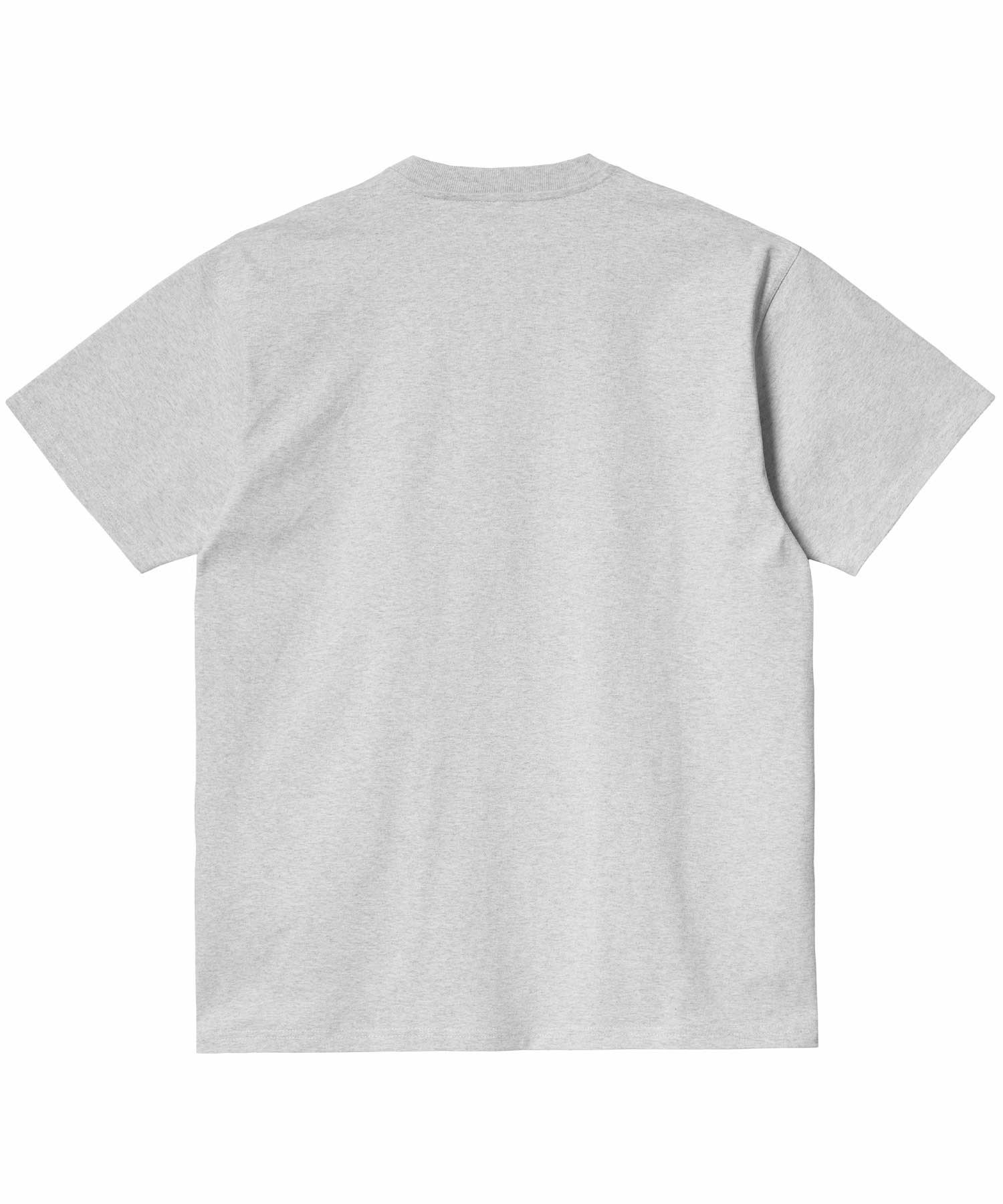 Carhartt WIP カーハート ダブリュー アイピー S S AMERICAN SCRIPTT-SHIRT メンズ 半袖 Ｔシャツ I029956 GREY(GREY-S)