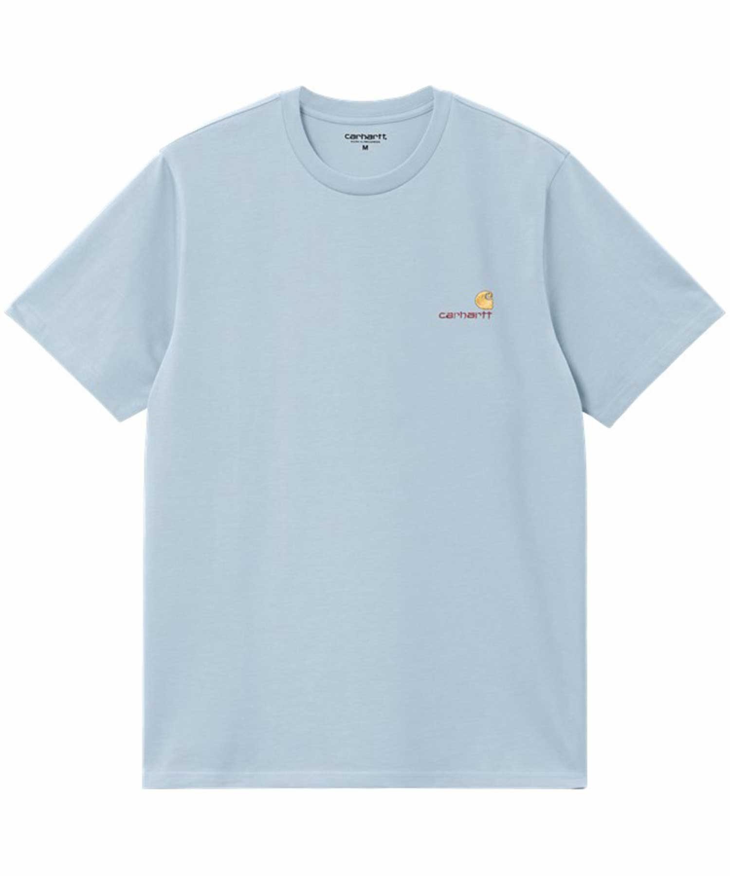 Carhartt WIP カーハートダブリューアイピー S S AMERICAN SCRIPTT-SHIRT メンズ 半袖Ｔシャツ I029956 BLUE(BLUE-S)