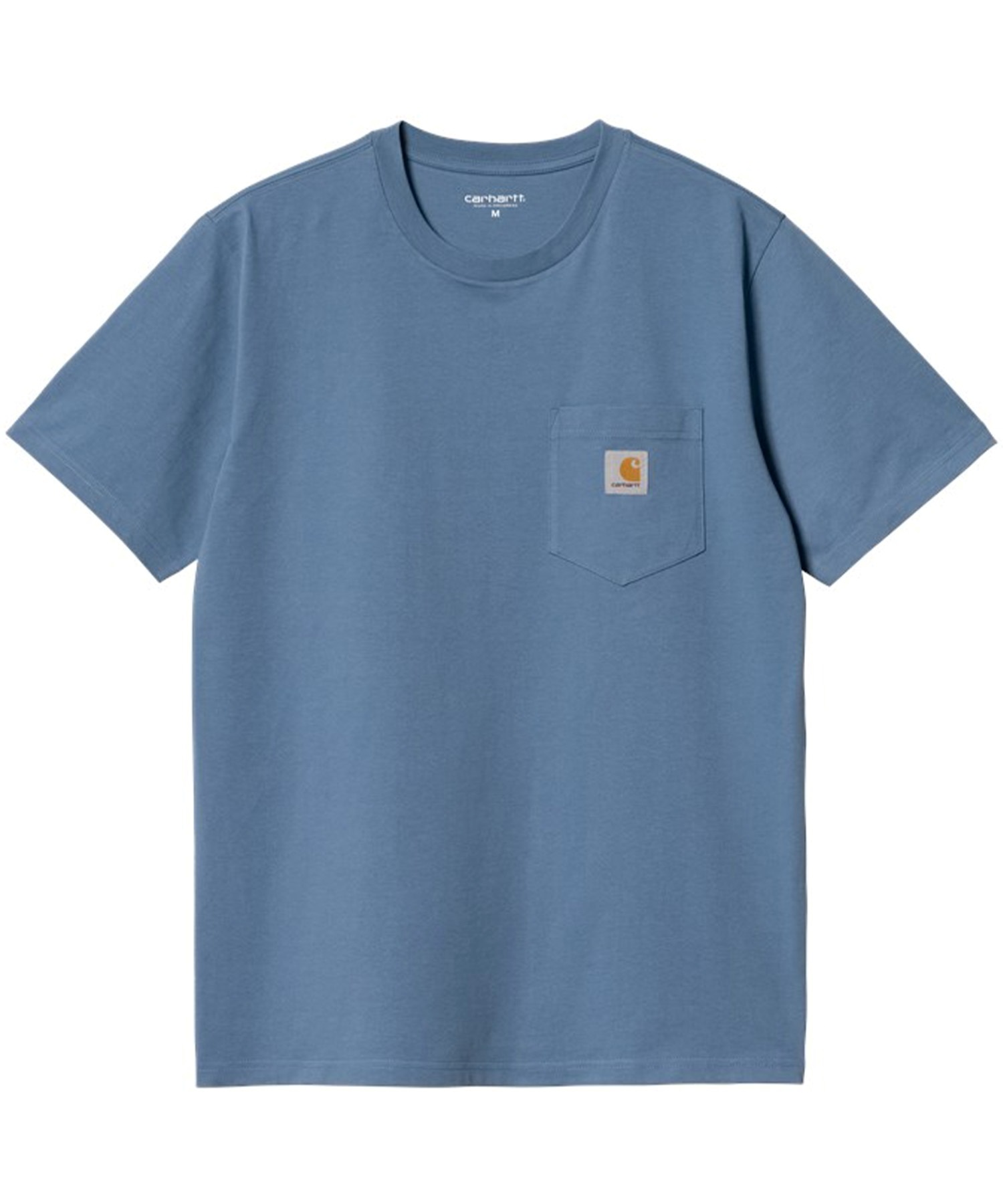 Carhartt WIP カーハートダブリューアイピー S S POCKET T-SHIRT メンズ 半袖Ｔシャツ ポケット I030434(BLUE-M)