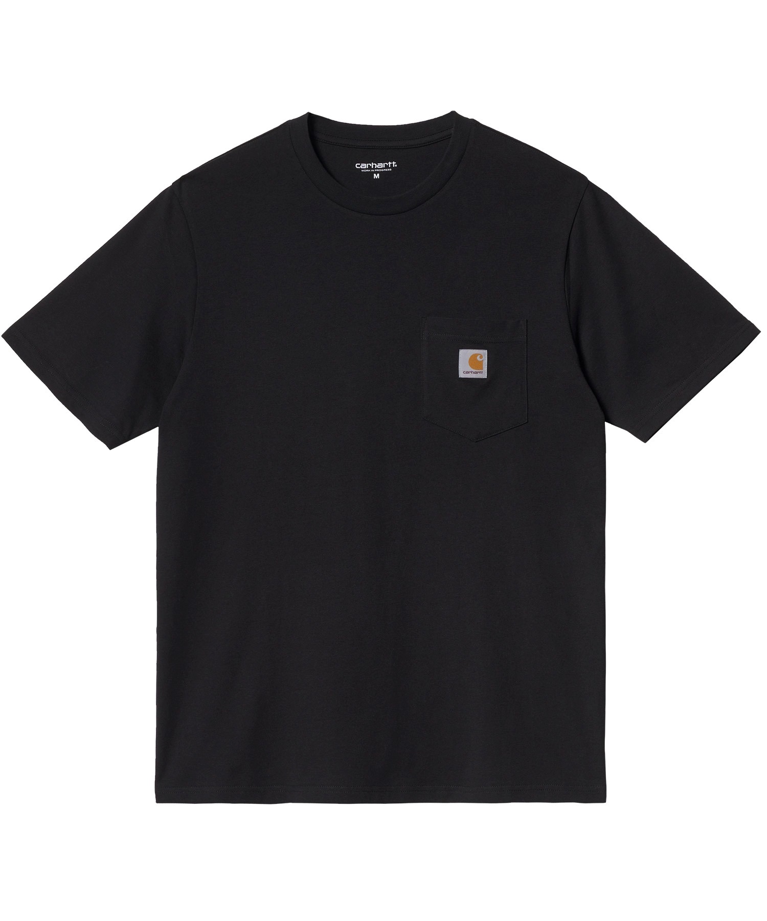 Carhartt WIP カーハートダブリューアイピー S S POCKET T-SHIRT メンズ 半袖Ｔシャツ ポケット I030434(BLACK-M)