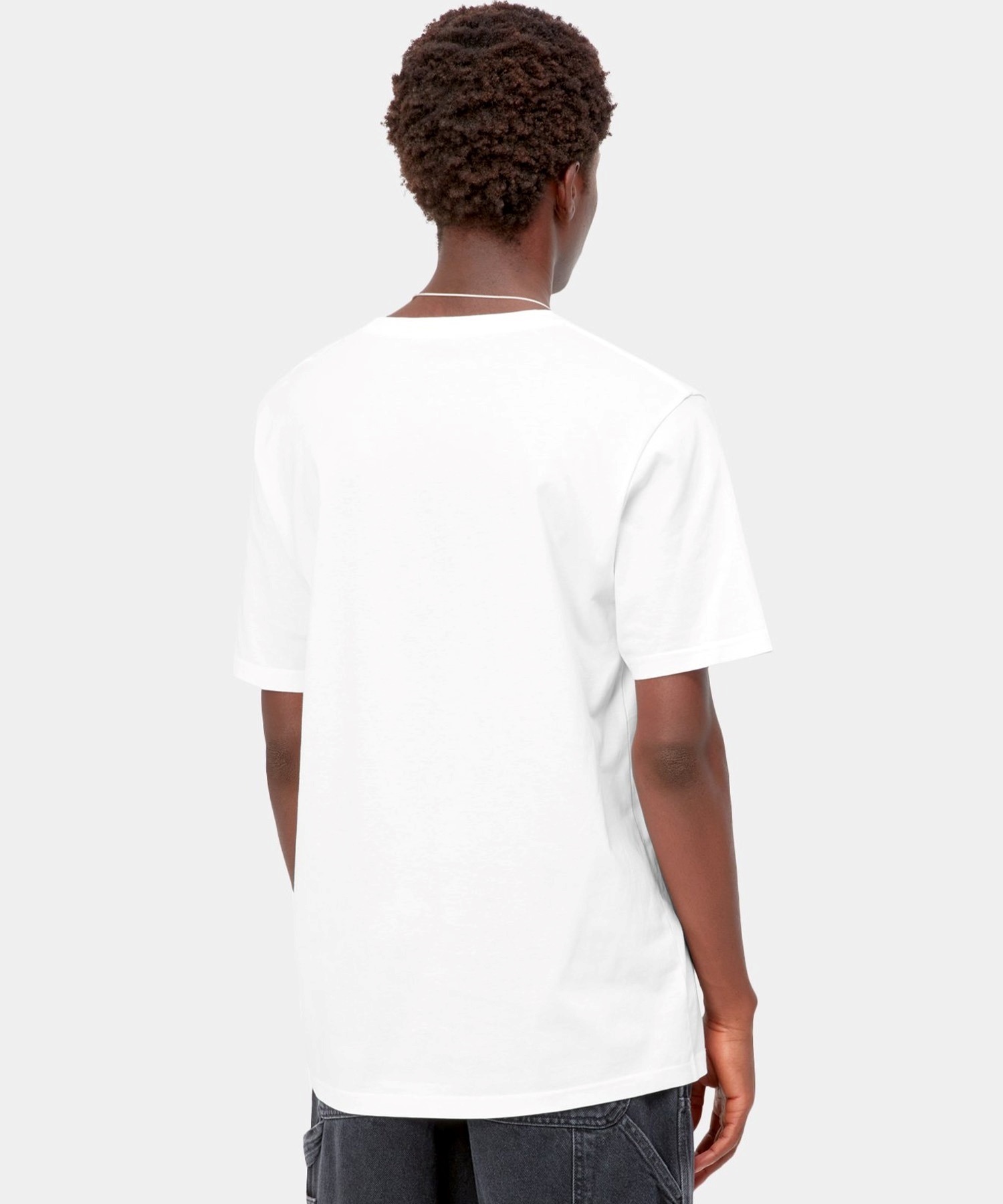 Carhartt WIP カーハートダブリューアイピー S S POCKET T-SHIRT メンズ 半袖Ｔシャツ ポケット I030434(WHITE-M)