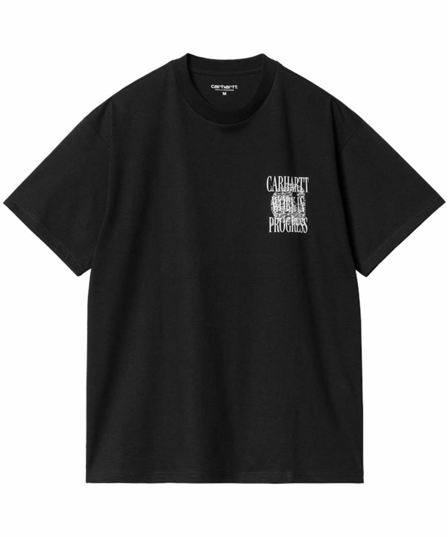 Carhartt WIP カーハートダブリューアイピー S S ALWAYS A WIP T-SHIRT メンズ 半袖Ｔシャツ バックプリント I033174(BLACK-M)