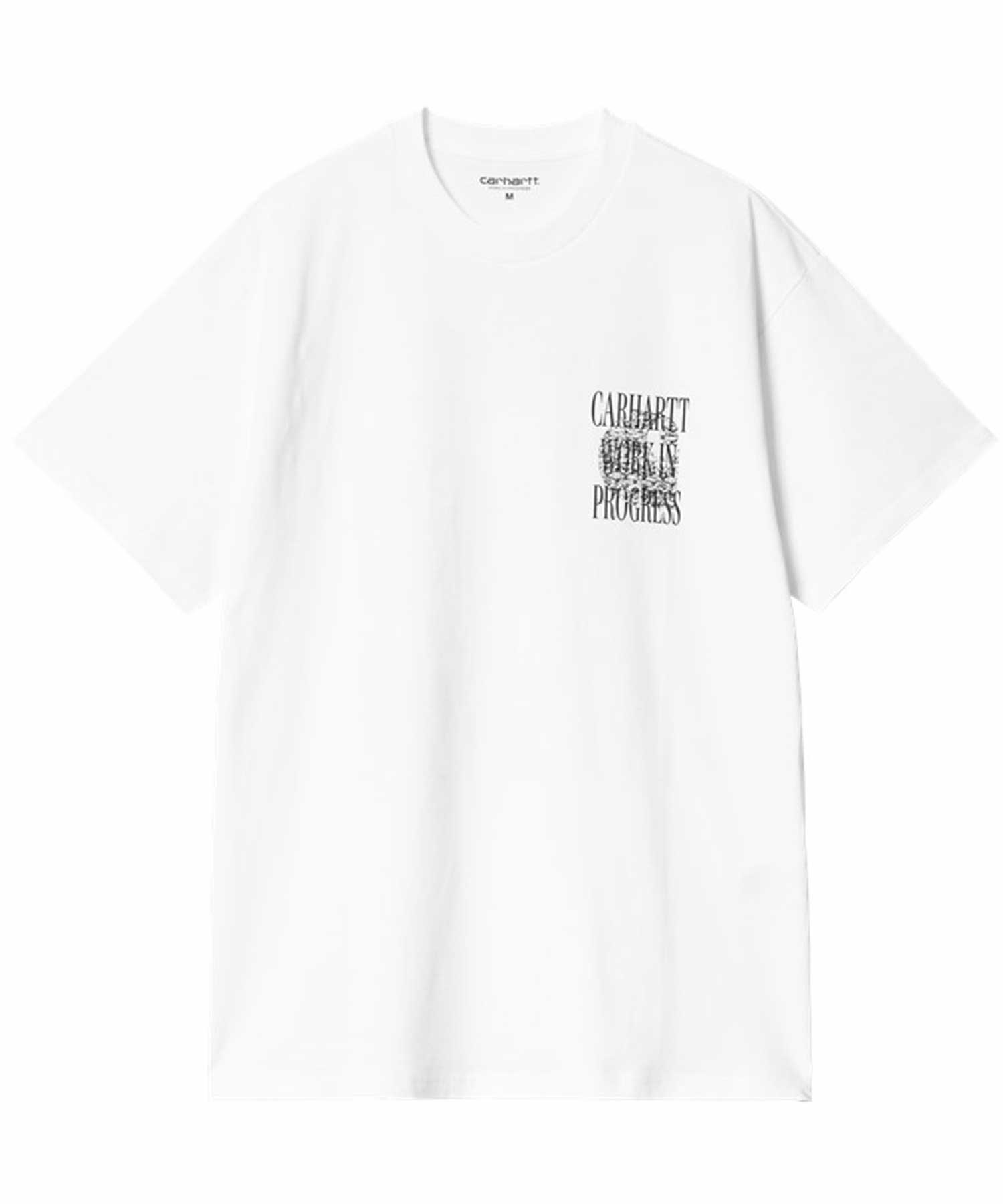 Carhartt WIP カーハートダブリューアイピー S S ALWAYS A WIP T-SHIRT メンズ 半袖Ｔシャツ バックプリント I033174(WHITE-M)