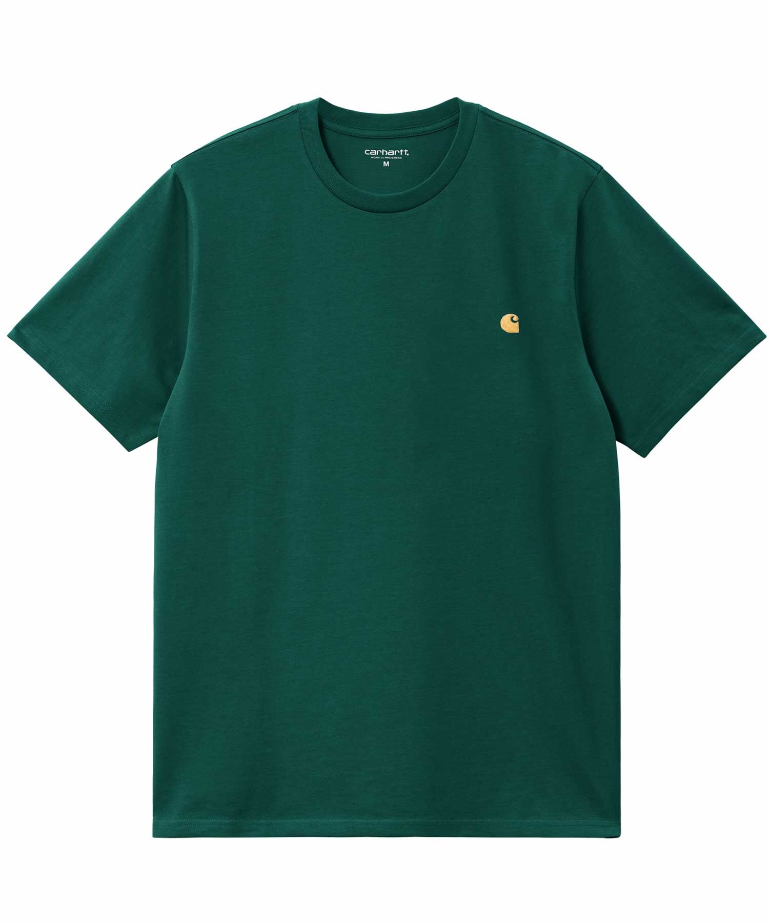 【マトメガイ対象】Carhartt カーハート S S CHASE T-SHIRT ルーズシルエット メンズ 半袖 Tシャツ I026391 GRGD(GR/GD-M)