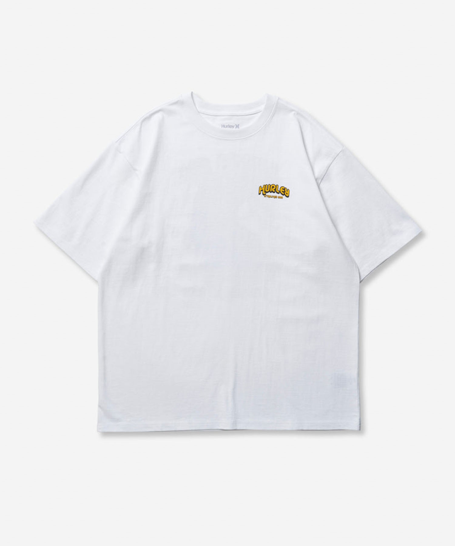 Hurley ハーレー BIG WAVE HEAVY WEIGHT SHORT SLEEVE TEE メンズ 半袖 Tシャツ 24MRSMSS01(WHT-S)