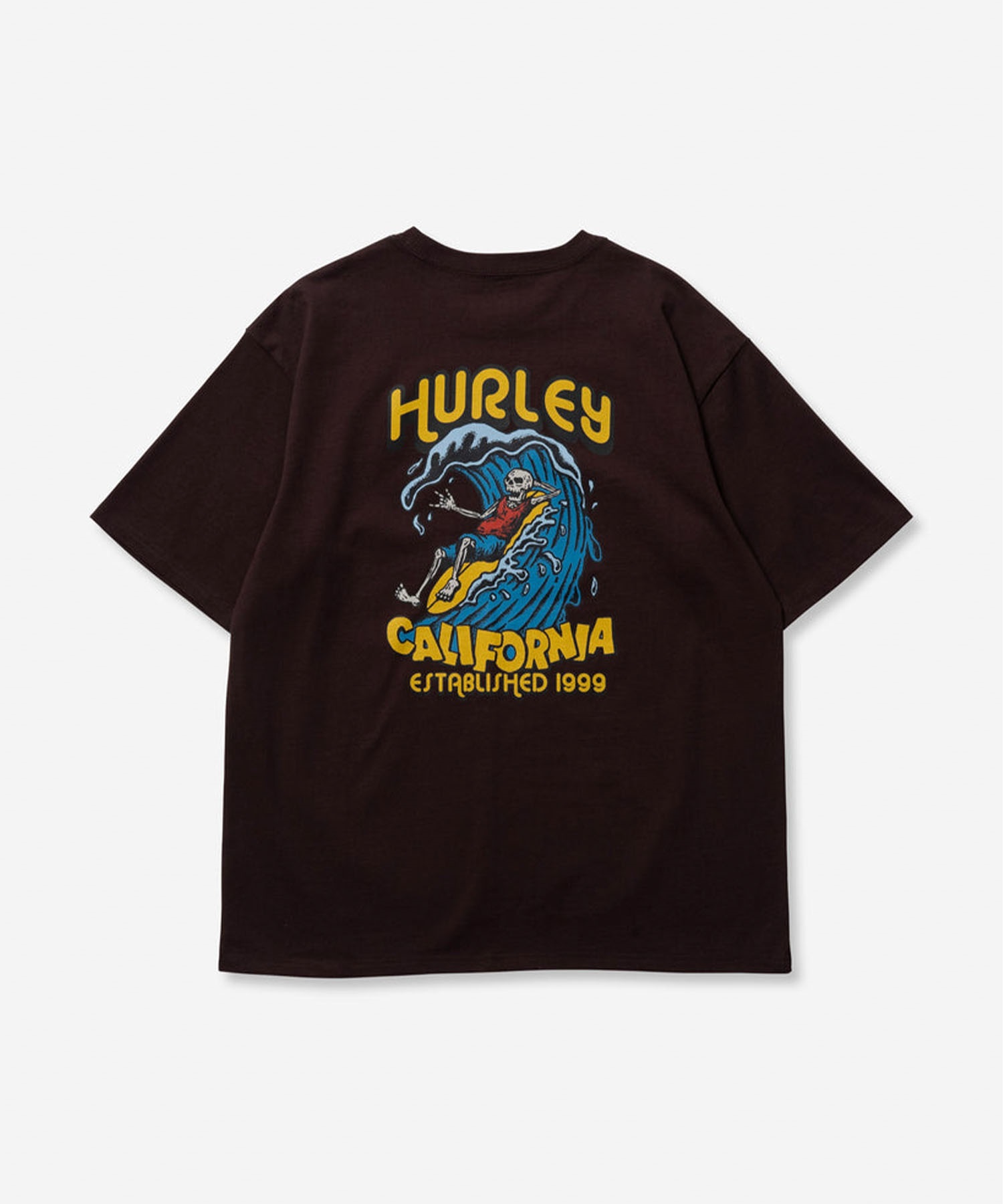 Hurley ハーレー BIG WAVE HEAVY WEIGHT SHORT SLEEVE TEE メンズ 半袖 Tシャツ 24MRSMSS01(BLK-S)