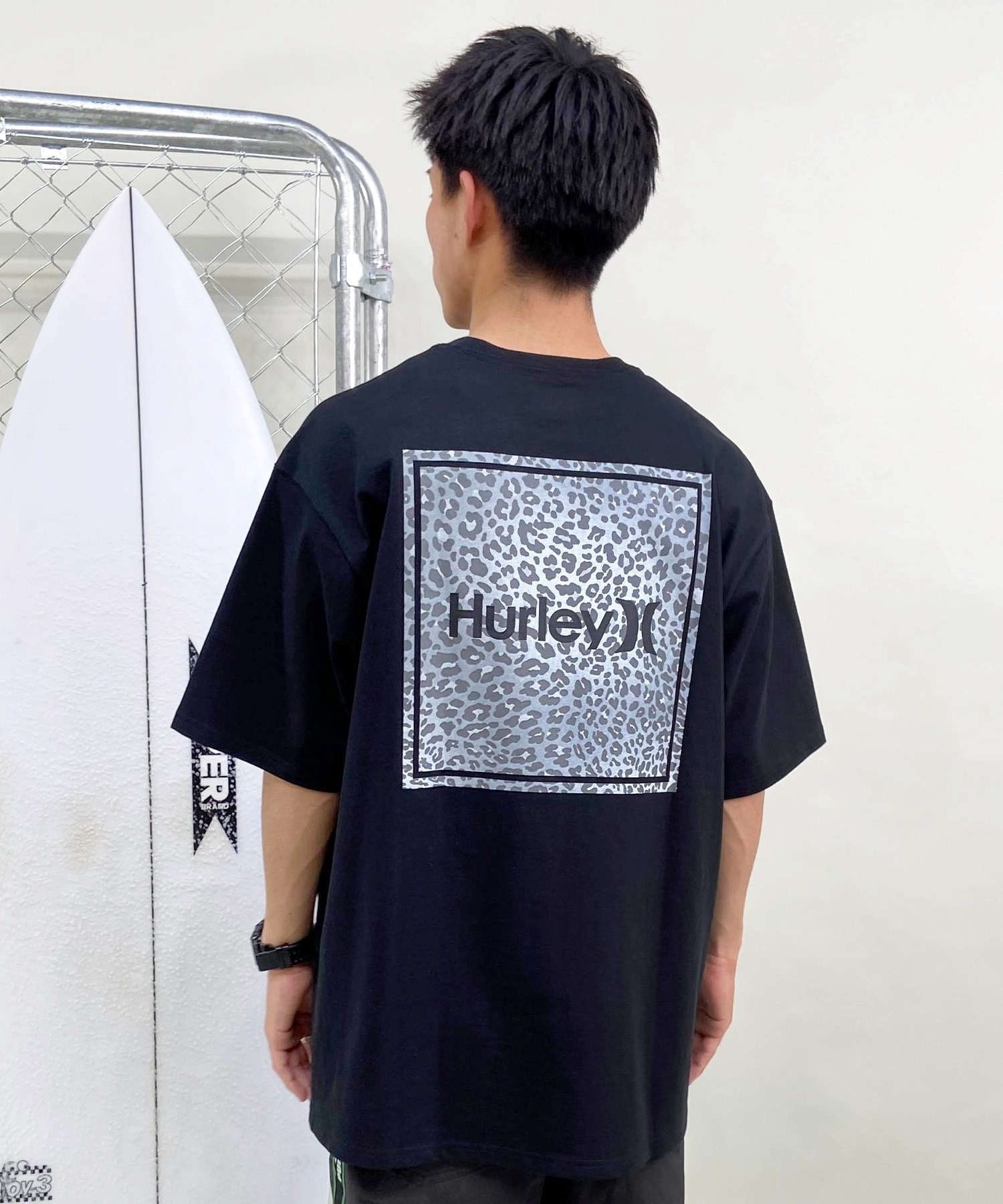 Hurley ハーレー LEOPAD SQUARE HVW SHORT SLEEVE TEE メンズ 半袖 Tシャツ 24MRSMSS03(CGY-S)