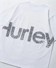 Hurley ハーレー メンズ 半袖 Tシャツ オーバーサイズ レオパード柄 ビッグロゴ バックプリント MSS2411023(CFB-S)