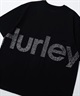 Hurley ハーレー メンズ 半袖 Tシャツ オーバーサイズ レオパード柄 ビッグロゴ バックプリント MSS2411023(WHT-S)