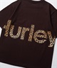 Hurley ハーレー メンズ 半袖 Tシャツ オーバーサイズ レオパード柄 ビッグロゴ バックプリント MSS2411023(CFB-S)