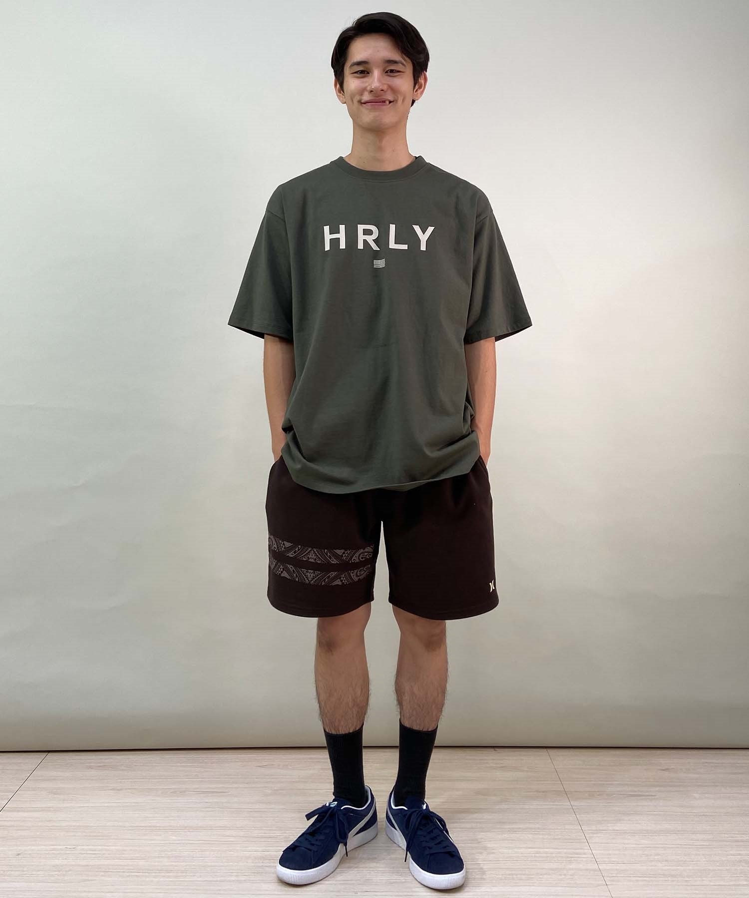 Hurley ハーレー OVERSIZED HURLEY SHORT SLEEVE TEE メンズ 半袖 Tシャツ MSS2411020(OLV-S)